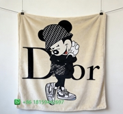 Dior Throw Blankets
